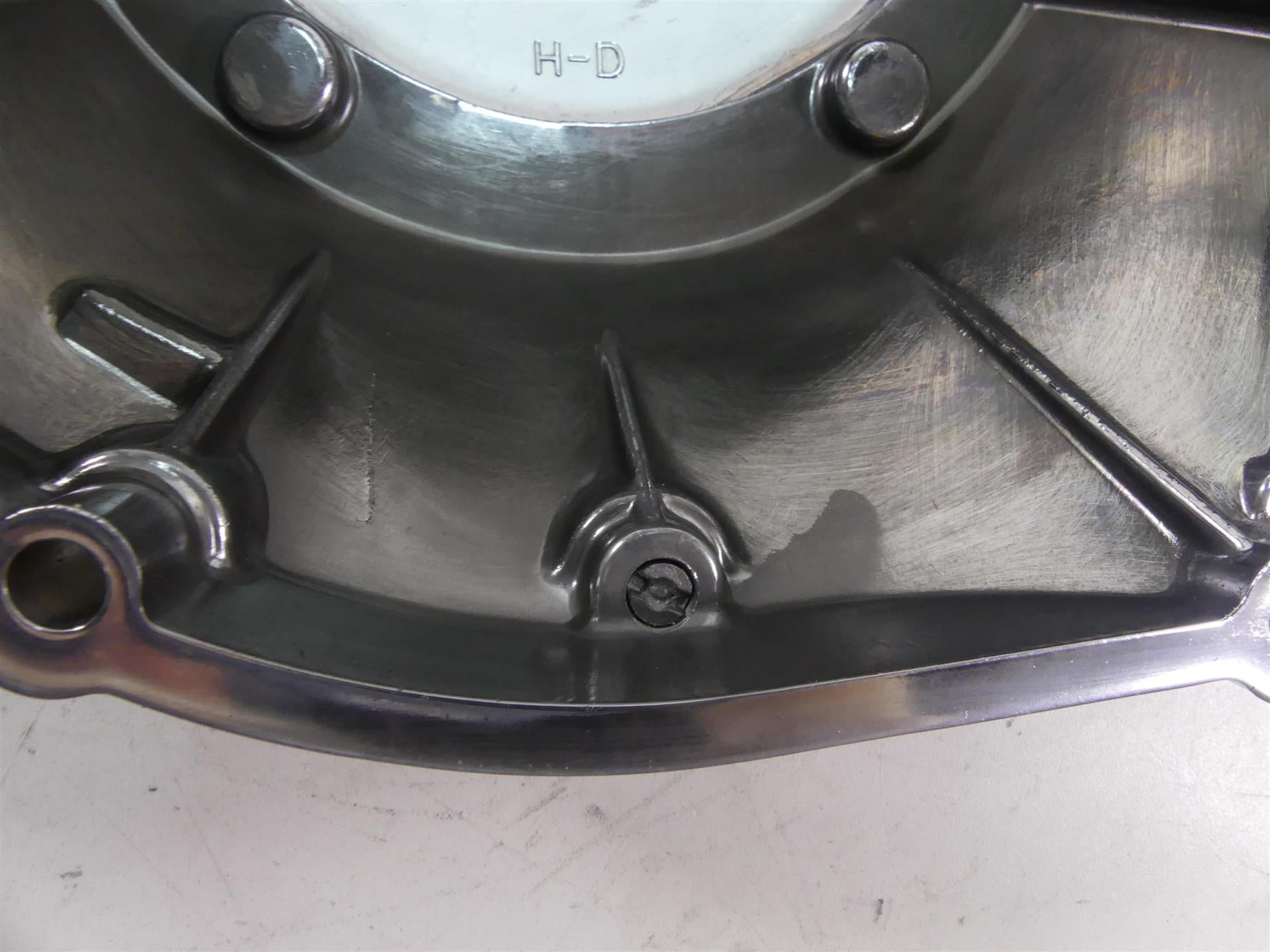 2002 Harley Touring FLHRCI Road King Outer Primary Drive Clutch Cover 60685-99 {{ shop.shopifyCountryName }} - Mototech271