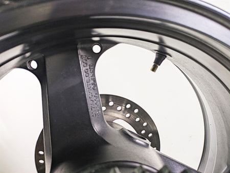 2005 Kawasaki ZX12R Ninja Straight 17x6 Rear Wheel Rim - Read 41073-1681-R2 {{ shop.shopifyCountryName }} - Mototech271