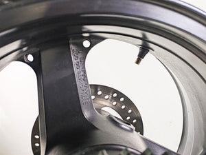 2005 Kawasaki ZX12R Ninja Straight 17x6 Rear Wheel Rim - Read 41073-1681-R2