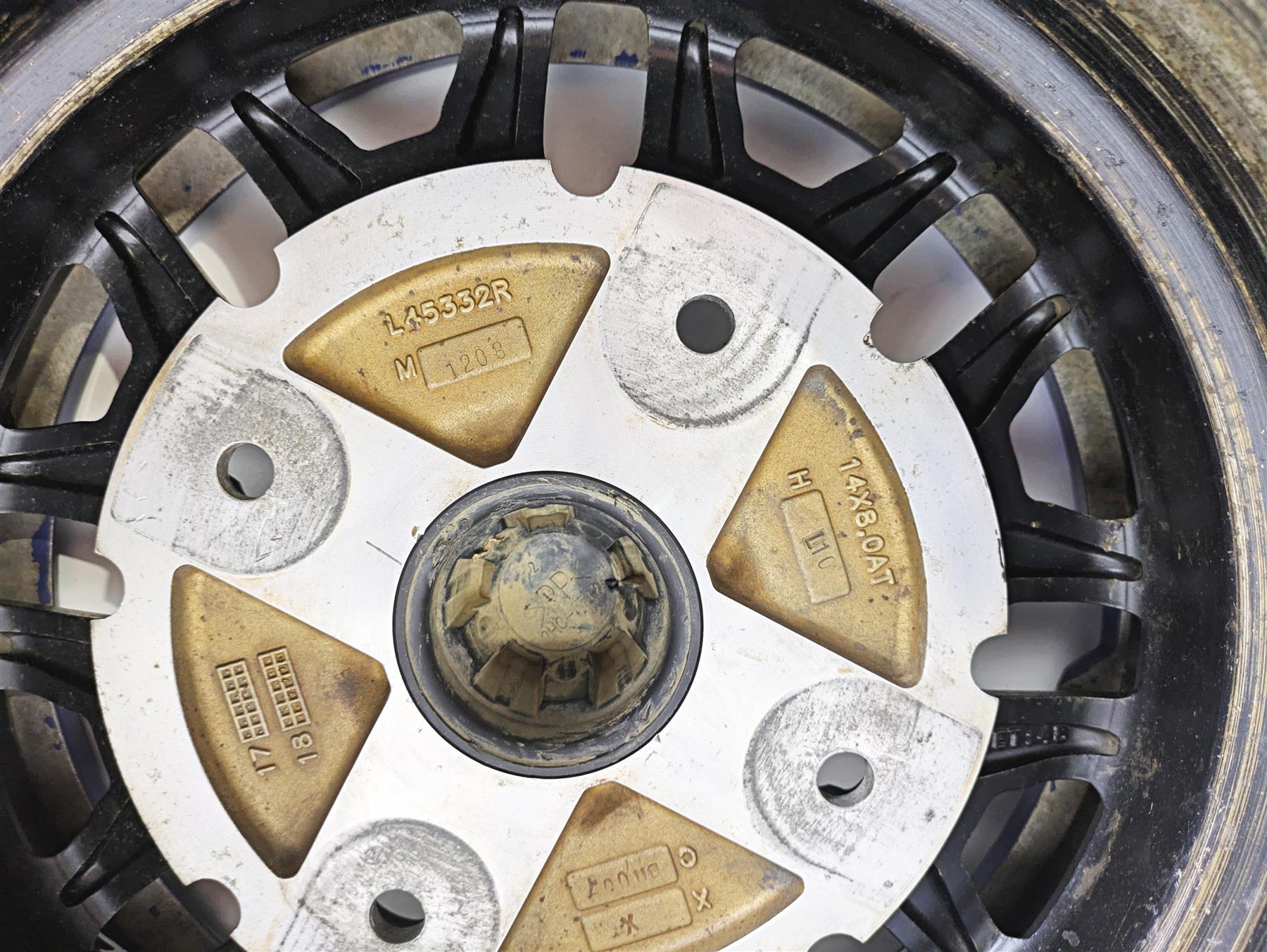 2020 Yamaha YXZ1000 R SS XTR Front Rear Wheel Rim Set 14x6.5 14x8 B5H-F5168-20 {{ shop.shopifyCountryName }} - Mototech271