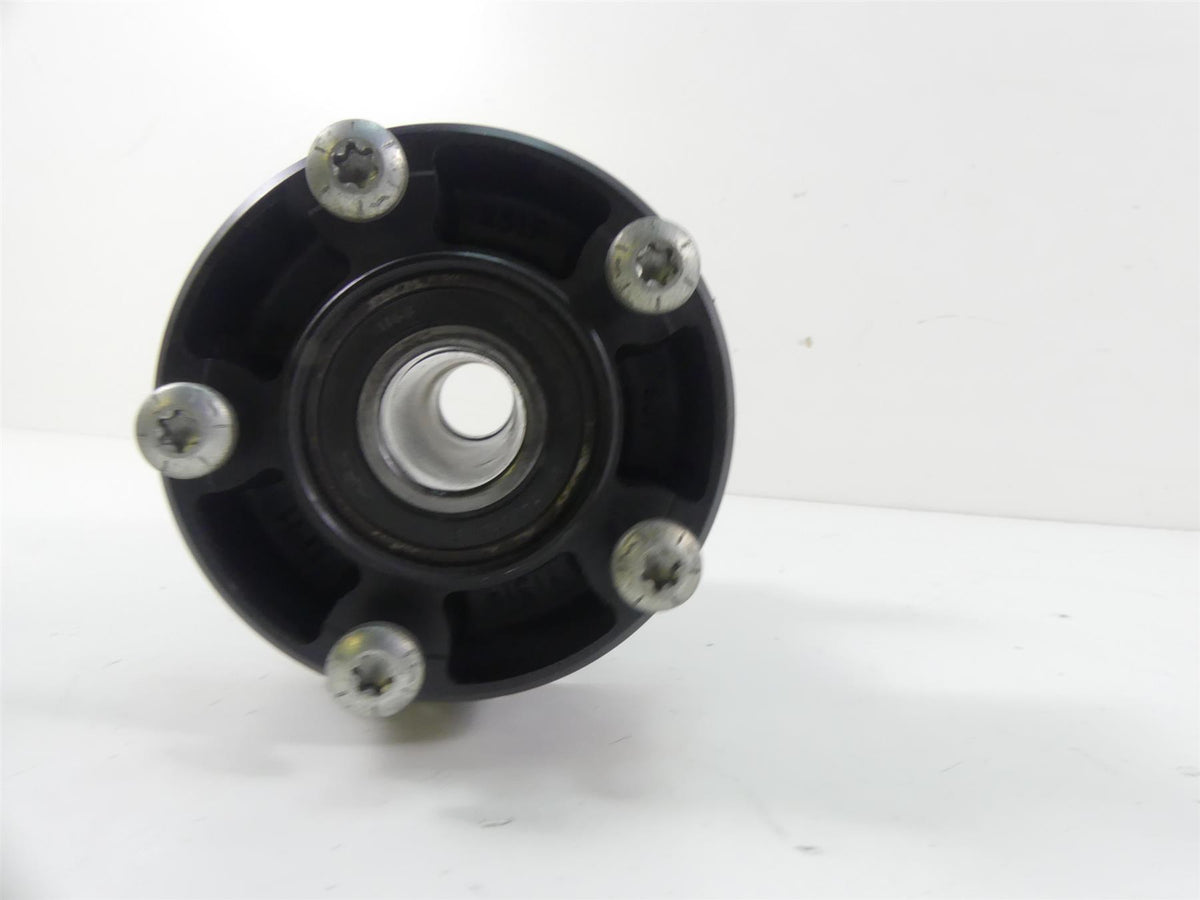 2015 Harley FLS Softail Slim Front Black Wheel Spoke Hub 55107-12 {{ shop.shopifyCountryName }} - Mototech271