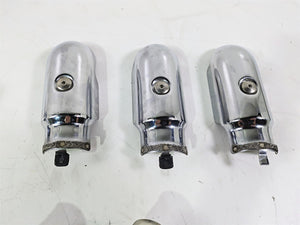 2006 Triumph Rocket 3 Exhaust Chrome Heat Shield Cover Set T2208512 | Mototech271