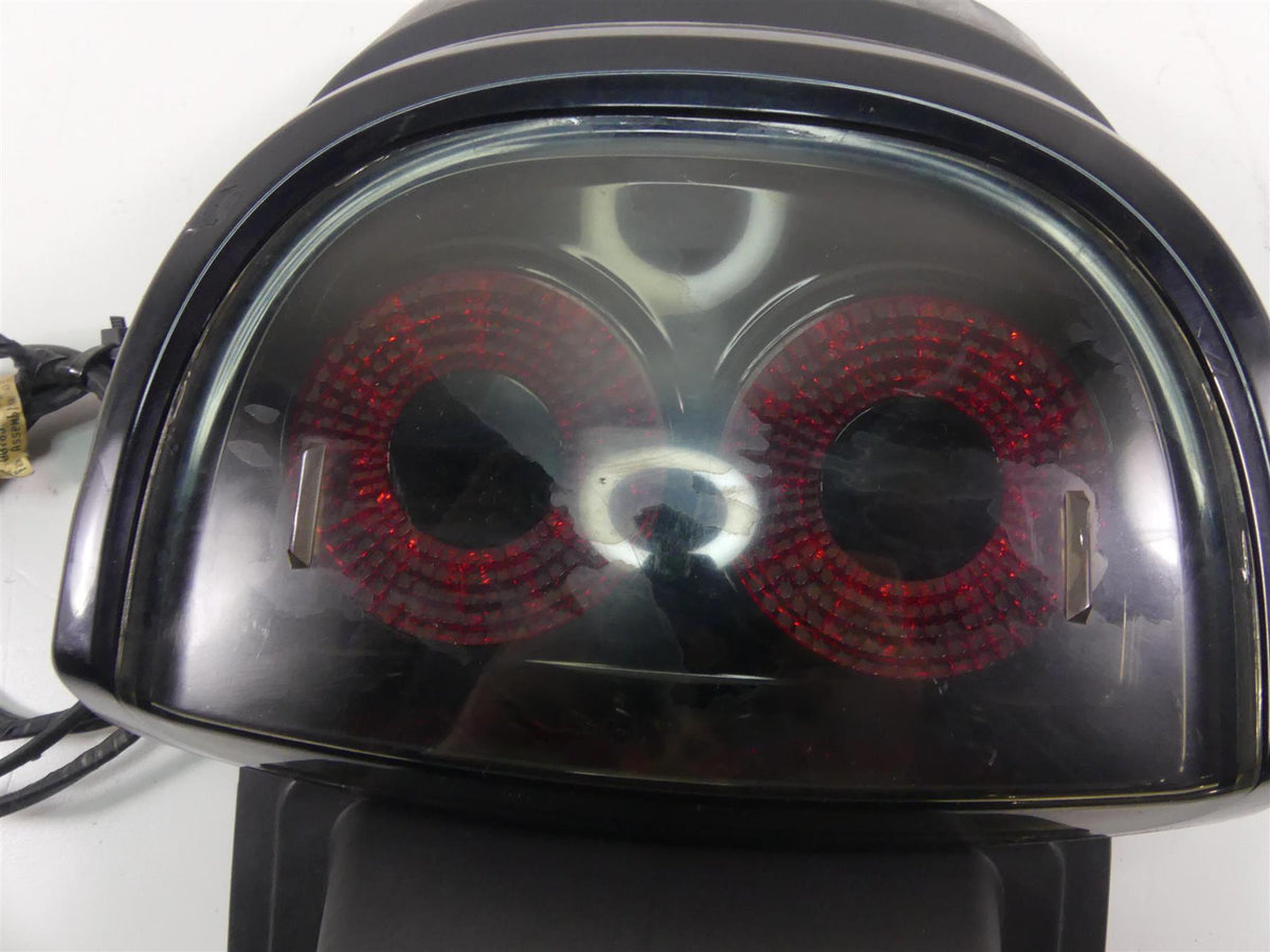 2014 Harley FXDF Dyna Fat Bob Rear Taillight Tail Light & Plate Holder 67900173 {{ shop.shopifyCountryName }} - Mototech271