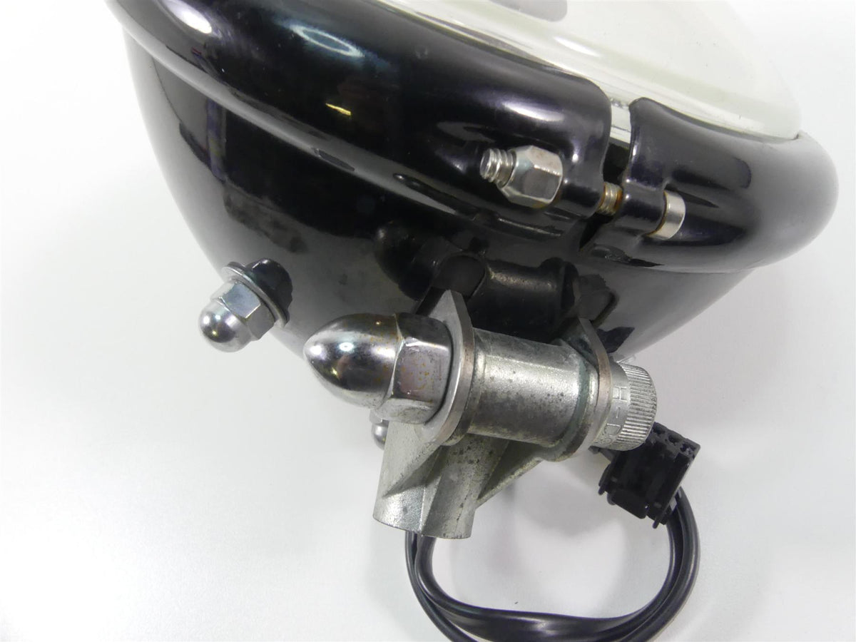 2008 Harley Softail FLSTSB Cross Bones Headlight Head Light Lamp 5-3/4 68297-05B {{ shop.shopifyCountryName }} - Mototech271