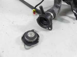 2015 Ducati Diavel Carbon Red Right Radiator Fan Reservoir Set - Read 54840881B | Mototech271