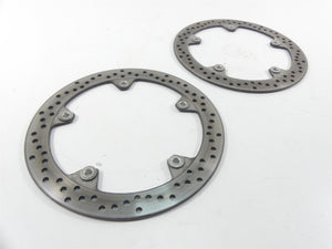 2014 BMW R1200GS K50 Front Brake Disc Rotor Set 305Mm 34118526566