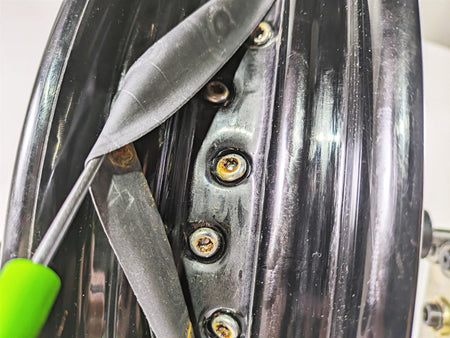 2019 Harley FLHCS Softail Heritage Straight 16x3 Rear Wheel Spoke Rim 40900488 {{ shop.shopifyCountryName }} - Mototech271