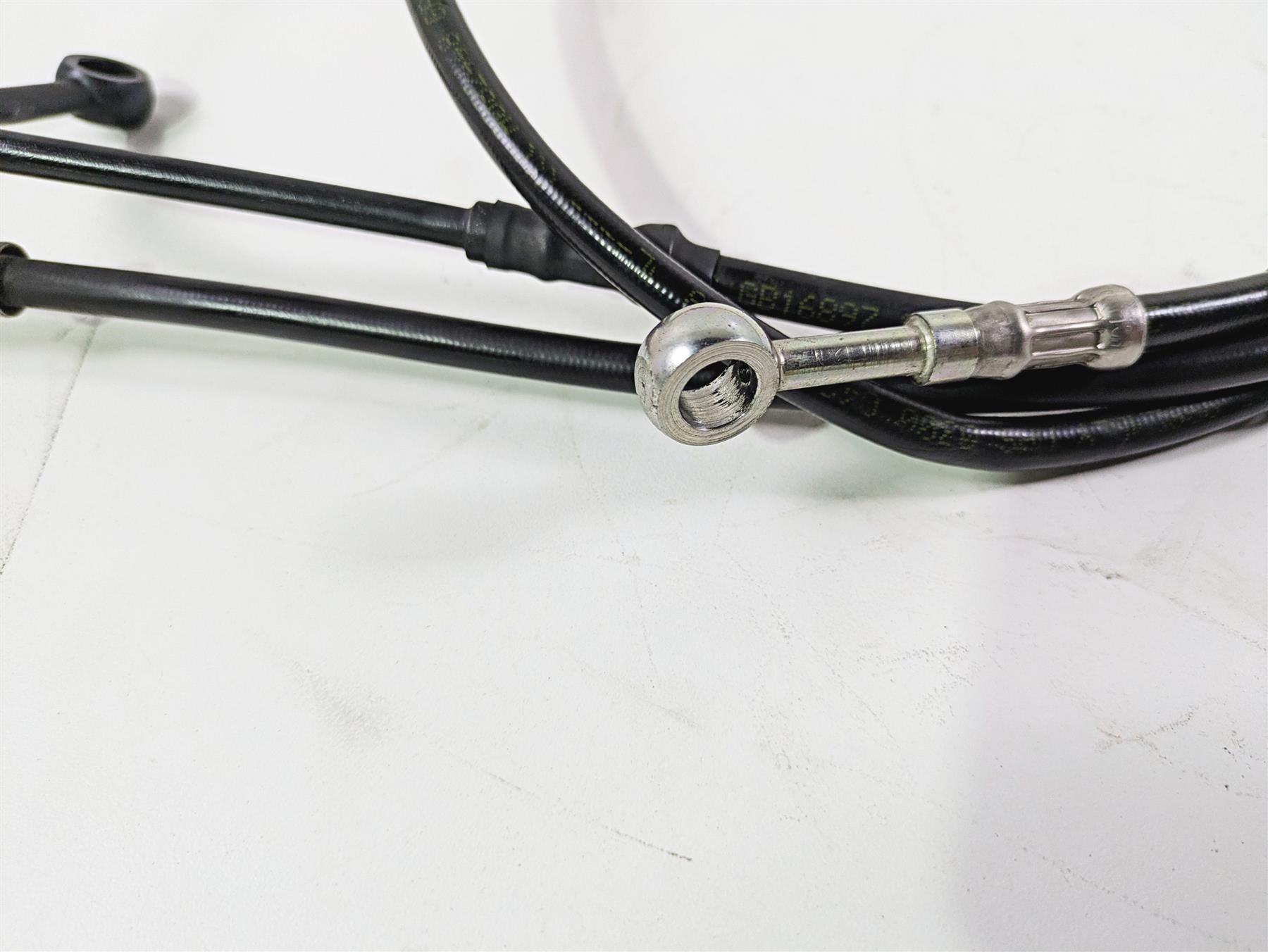2017 Harley Softail Heritage Classic FLSTC Abs Front Brake Line Set 41800299 {{ shop.shopifyCountryName }} - Mototech271