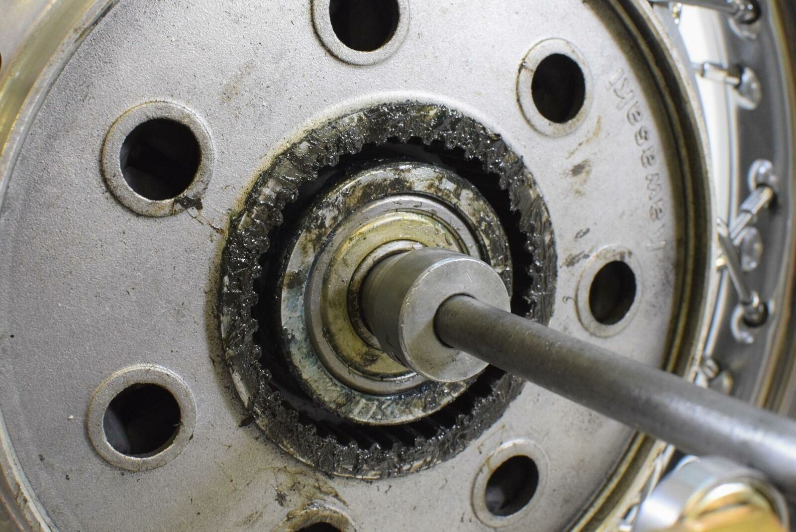 1988 Kawasaki VN1500 Vulcan SE 88 Rear Takasago Wheel Rim 15x3 42034-1011 {{ shop.shopifyCountryName }} - Mototech271