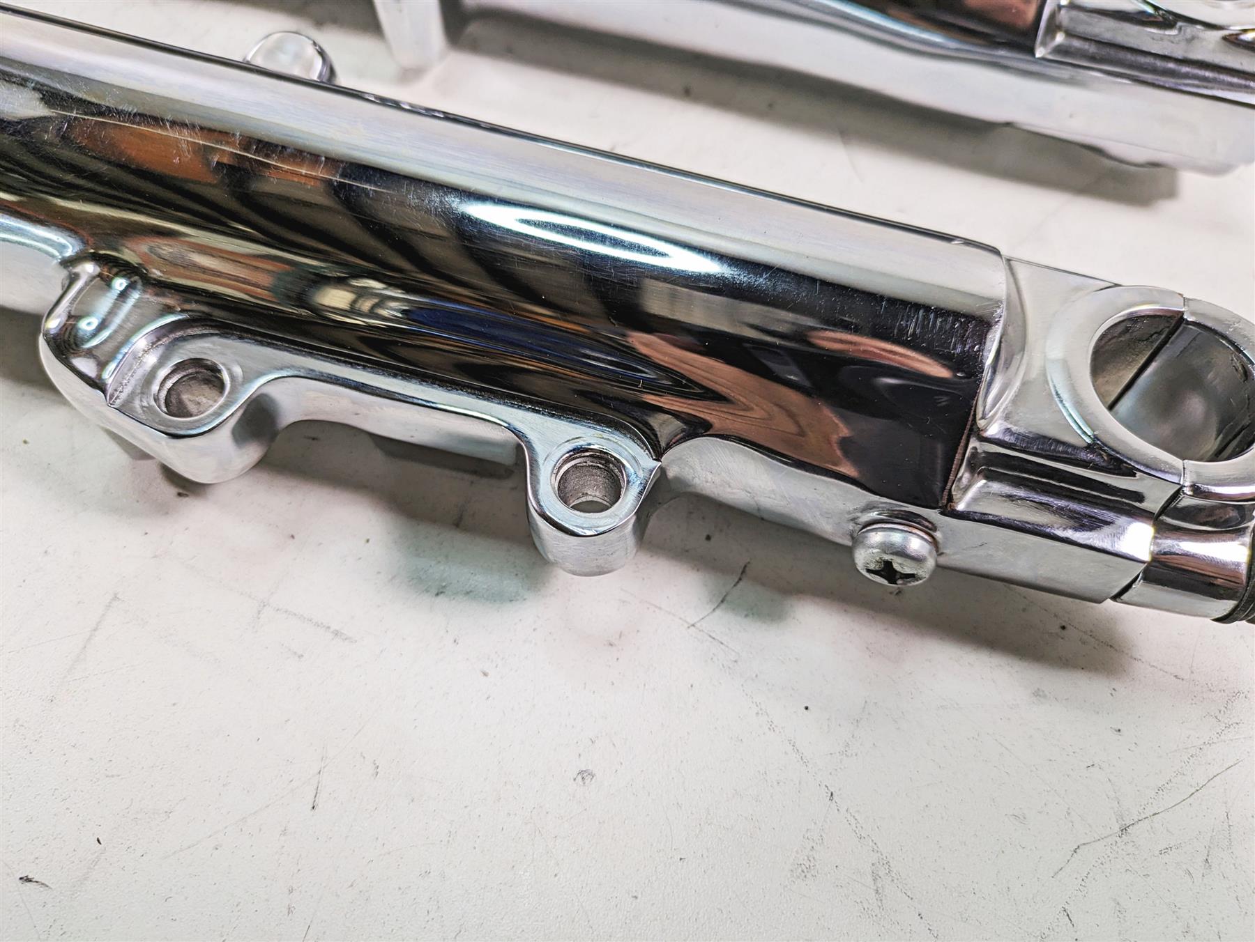 2010 Harley Touring FLHTCU Electra Glide Chrome Front Forks 41mm -Read 46495-09 {{ shop.shopifyCountryName }} - Mototech271