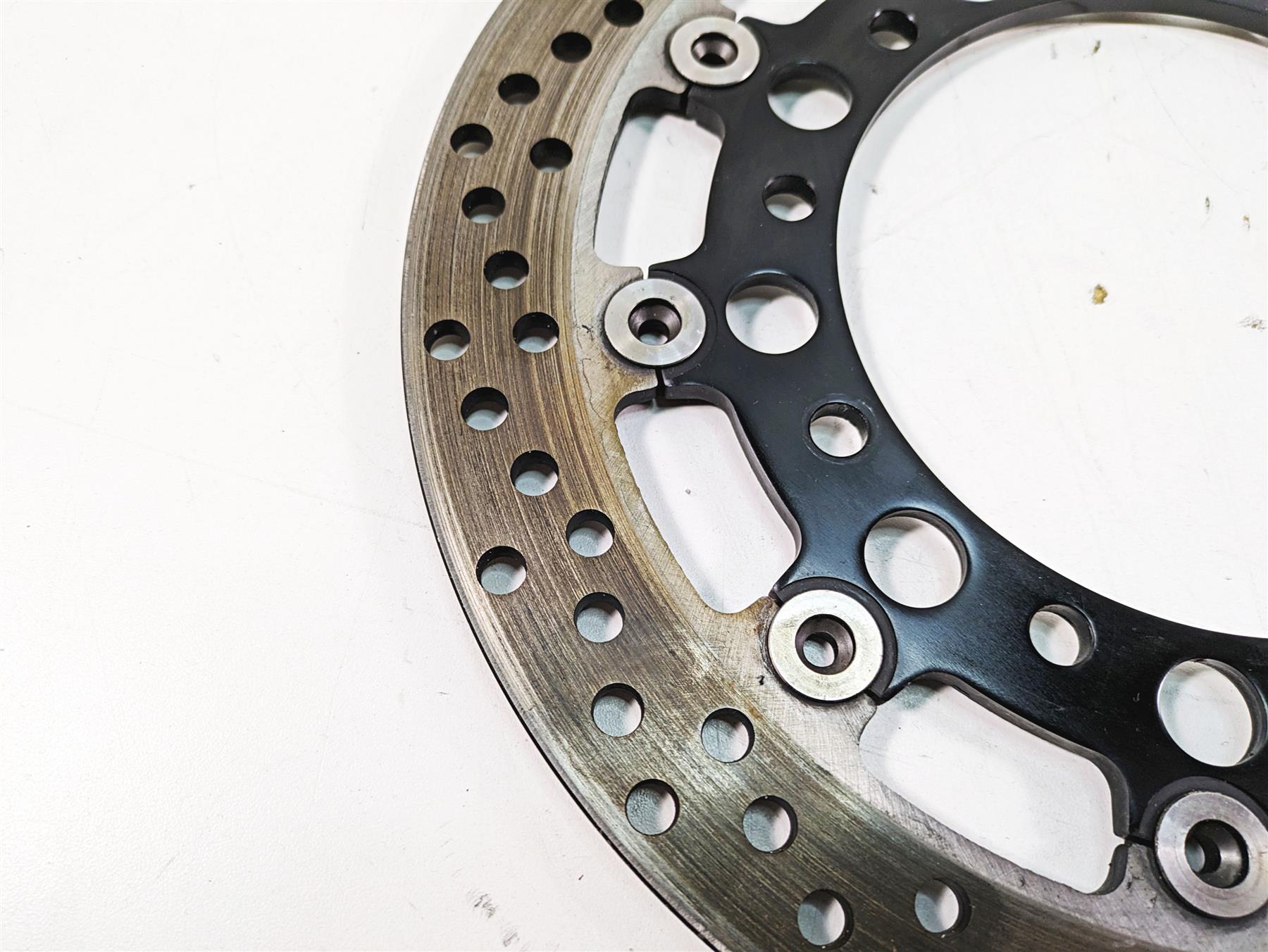 ぴーち Front disc single Kawasaki Ninja ZX6R ZX600 07-12 Z1000 07-09