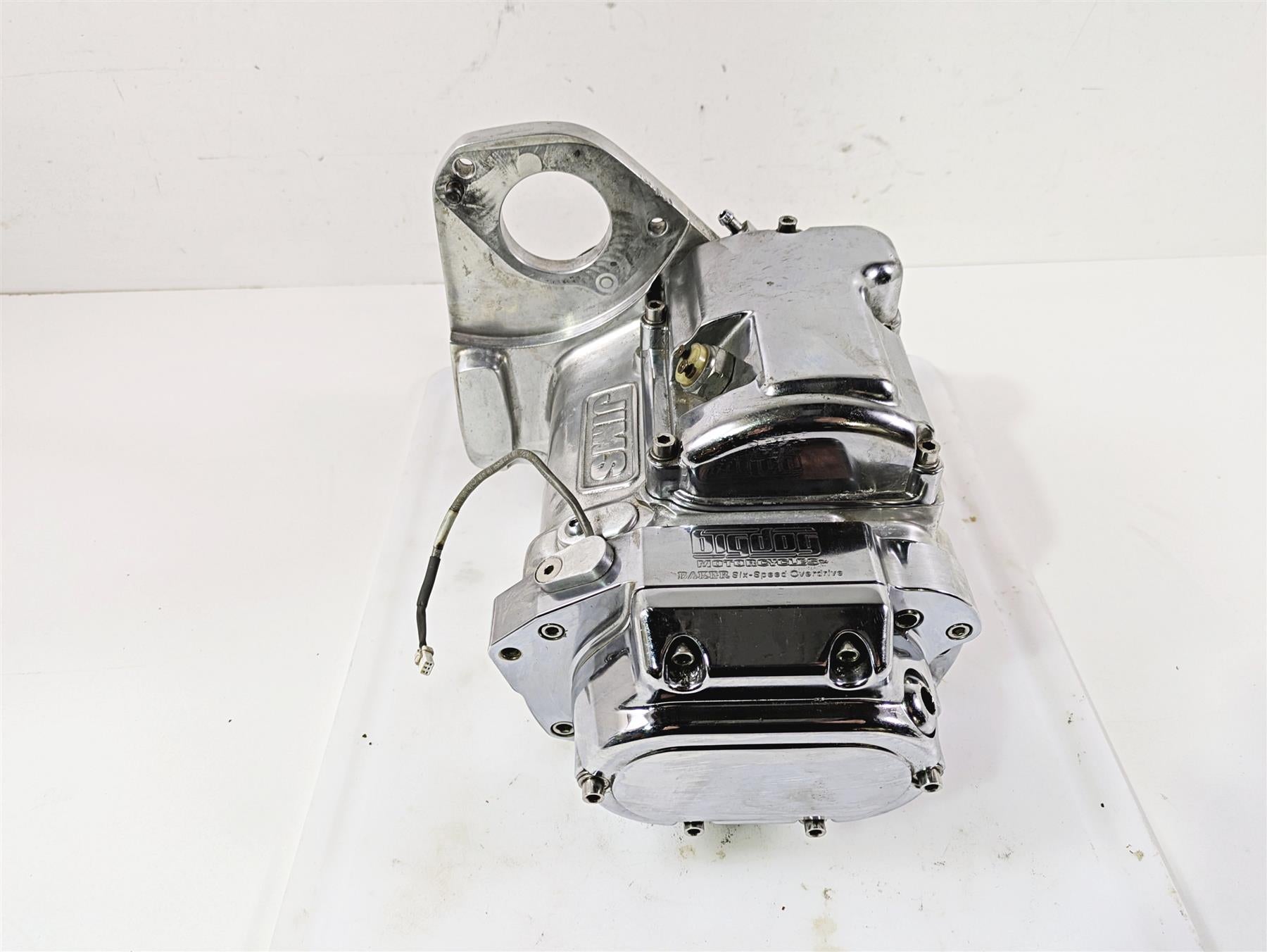 2004 Big Dog Chopper Jims Baker Six Speed Overdrive Transmission 8004C6 {{ shop.shopifyCountryName }} - Mototech271
