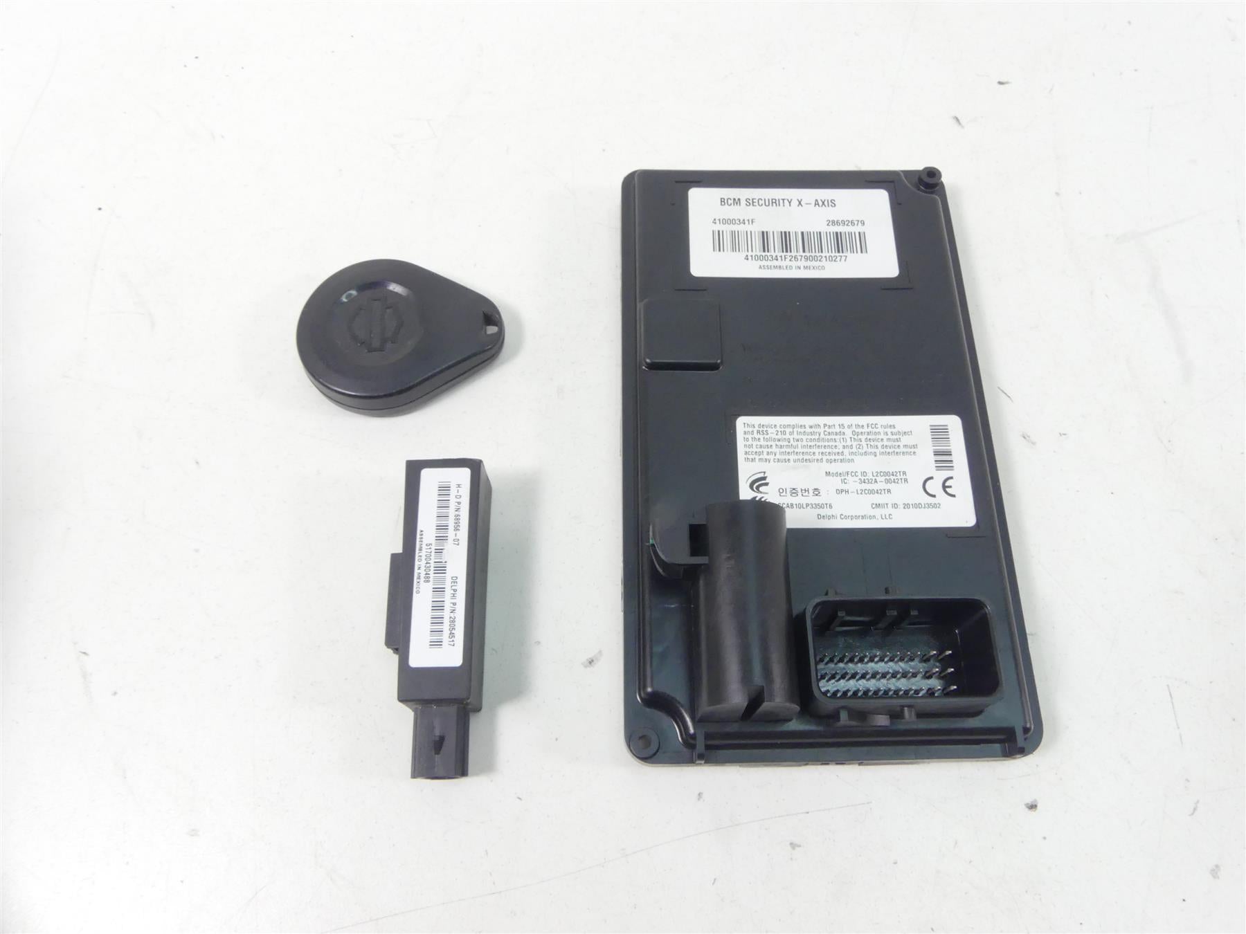 2020 Harley XL1200 CX Sportster Roadster Bcm Body Control Module Fob 41000341F {{ shop.shopifyCountryName }} - Mototech271