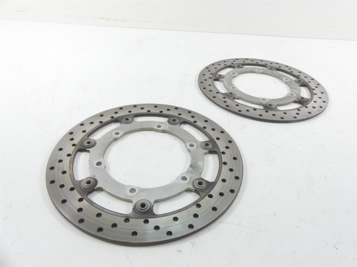 2007 Yamaha XVS1300 V-Star Front Brake Rotor Disc Set 3D8-2581T-00-00 {{ shop.shopifyCountryName }} - Mototech271