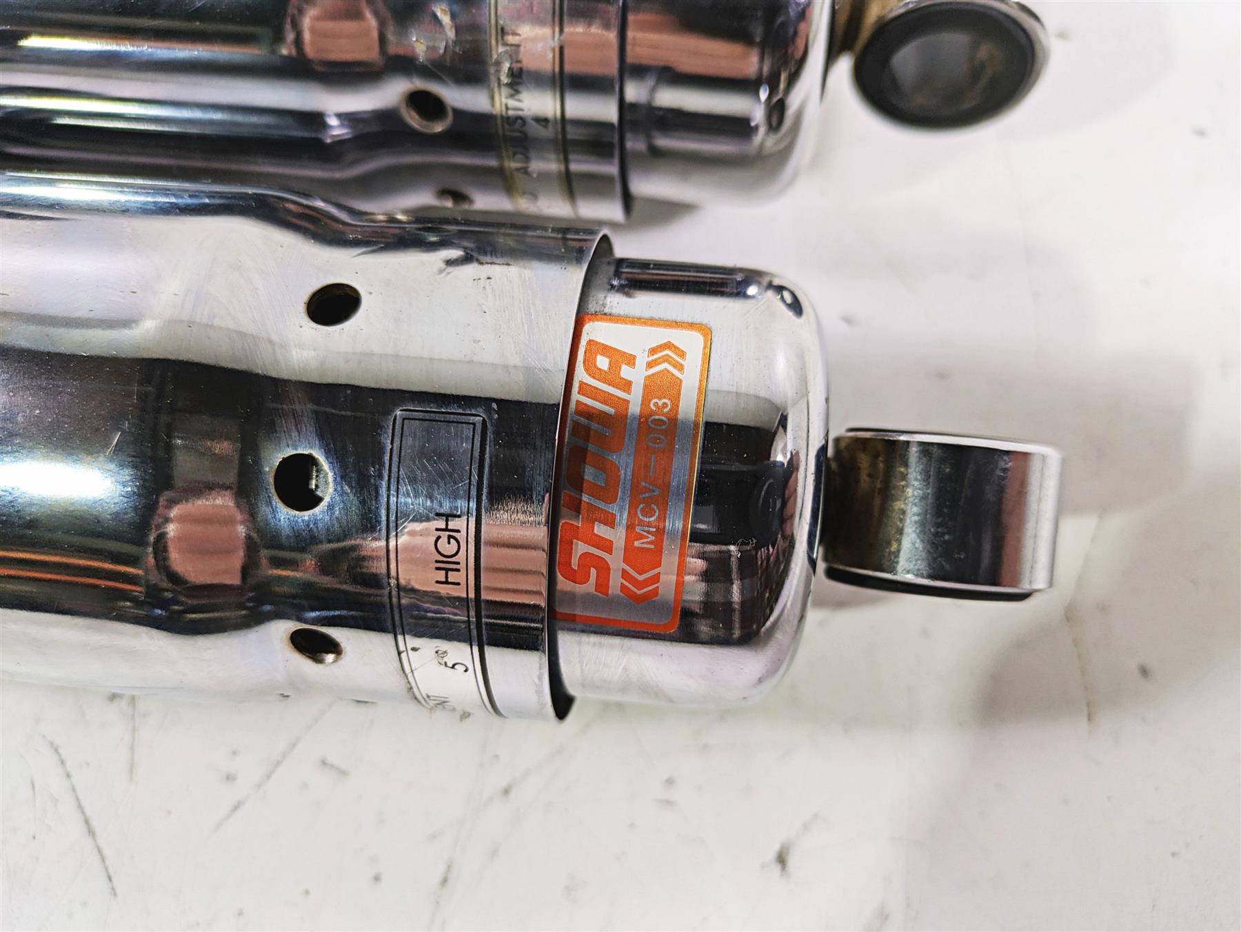 2002 Honda VTX1800 Retro Straight Showa 12 1/2" Rear Shock Set 52400-MCV-003 {{ shop.shopifyCountryName }} - Mototech271