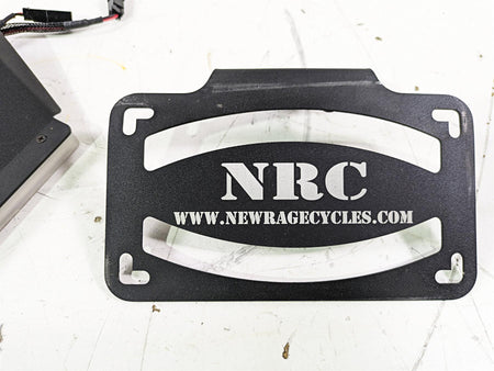 2015 Ducati Panigale 1299 S NRC Fender Eliminator Blinker Plate Holder 239UHF3 {{ shop.shopifyCountryName }} - Mototech271