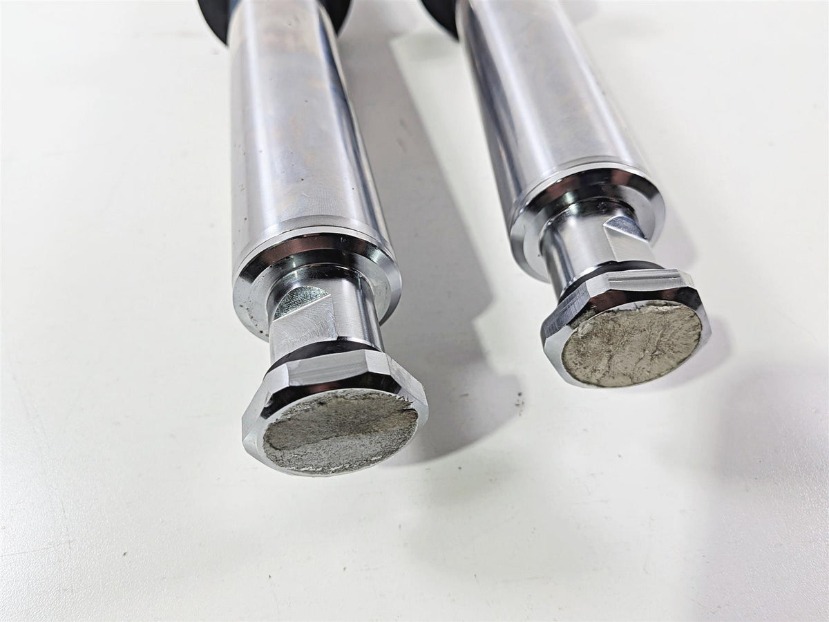 2004 Harley Touring FLTRI Road Glide Straight 41mm Front Fork Legs 46495-02A-Mototech271