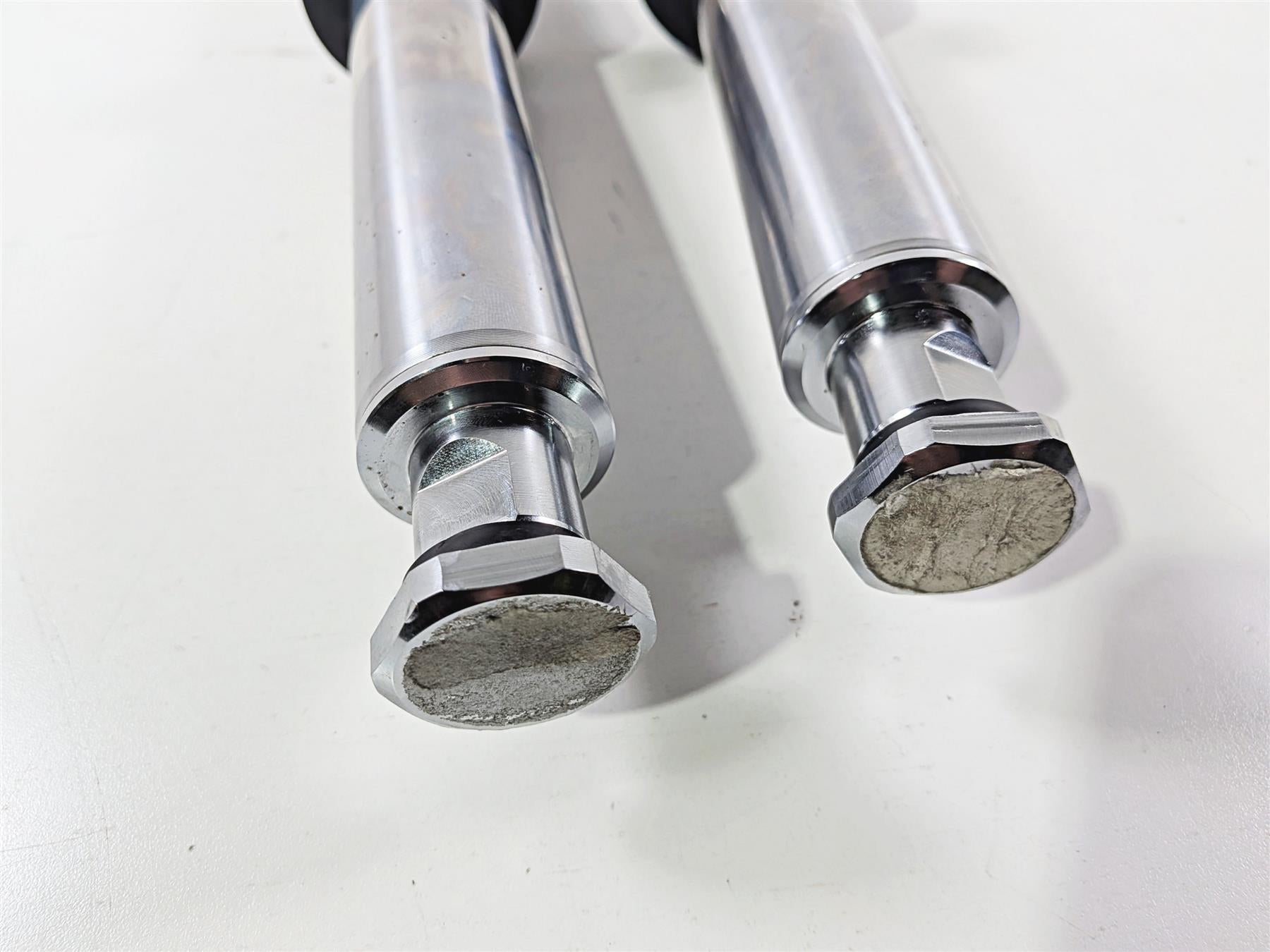 2004 Harley Touring FLTRI Road Glide Straight 41mm Front Fork Legs 46495-02A-Mototech271