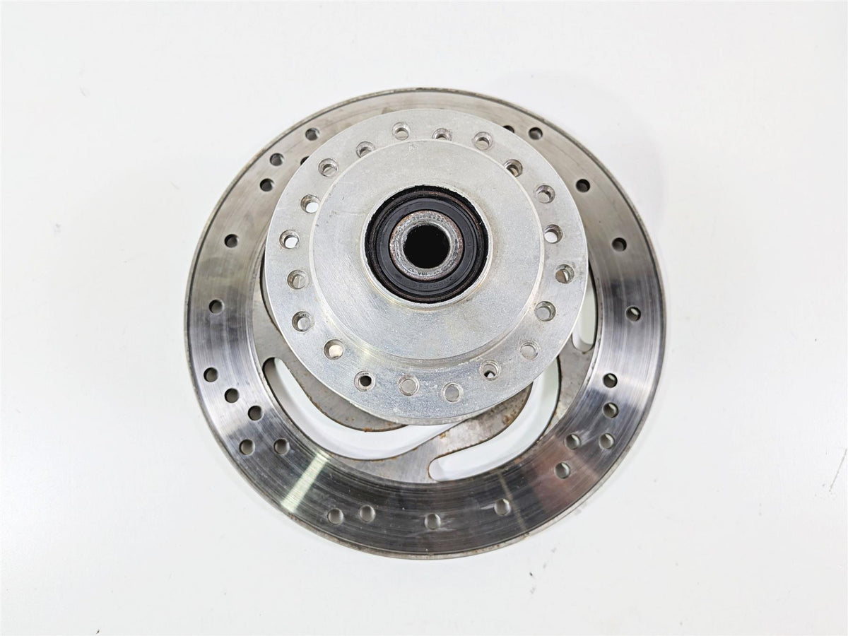 2003 Harley Sportster XL1200 Front Spoke Wheel Hub + Brake Disc Set 43105-05A {{ shop.shopifyCountryName }} - Mototech271