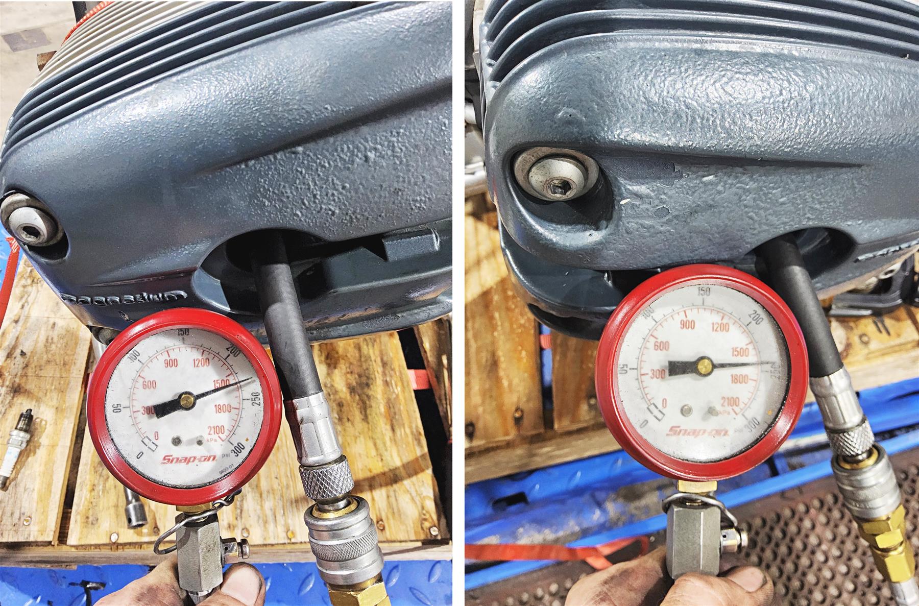 2004 BMW R1150GS R21 Twin Spark Engine Motor Alternator A-Arm -READ 11007670299 {{ shop.shopifyCountryName }} - Mototech271