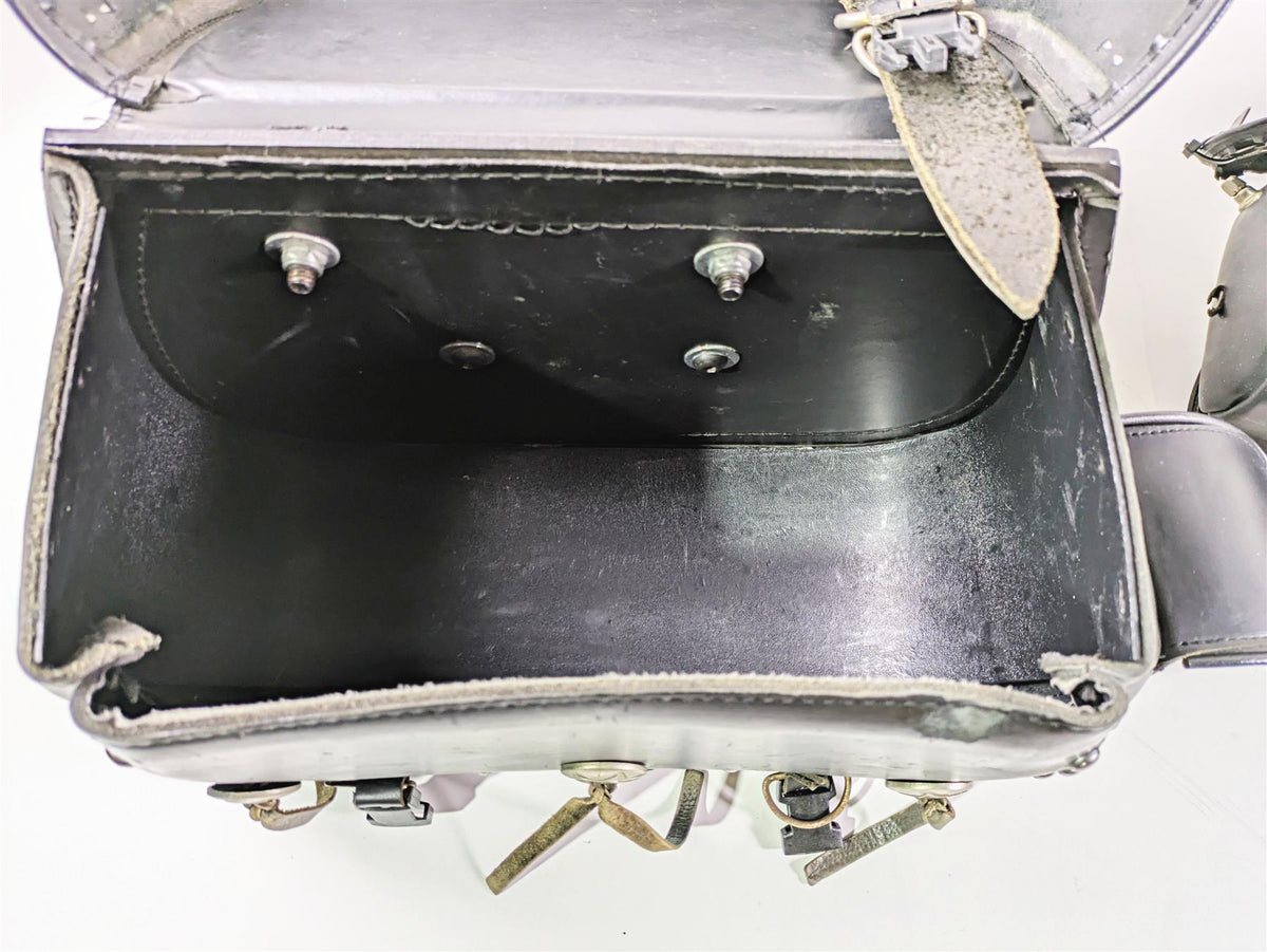 2002 Indian Spirit Deluxe Studded Leather Saddlebag & Mount & Keys Set READ {{ shop.shopifyCountryName }} - Mototech271