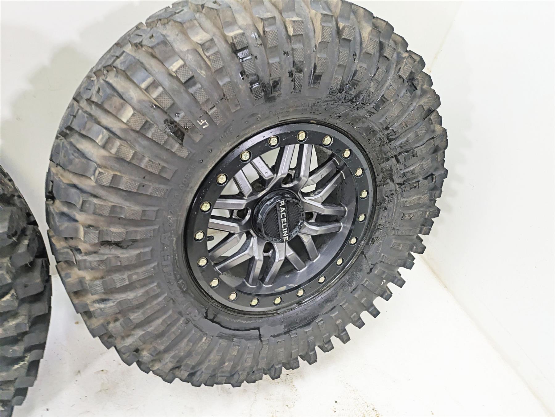 2018 Polaris RZR XP 1000 Trail Rock Nice Raceline Wheels Maxxis Tires Set A91MA {{ shop.shopifyCountryName }} - Mototech271
