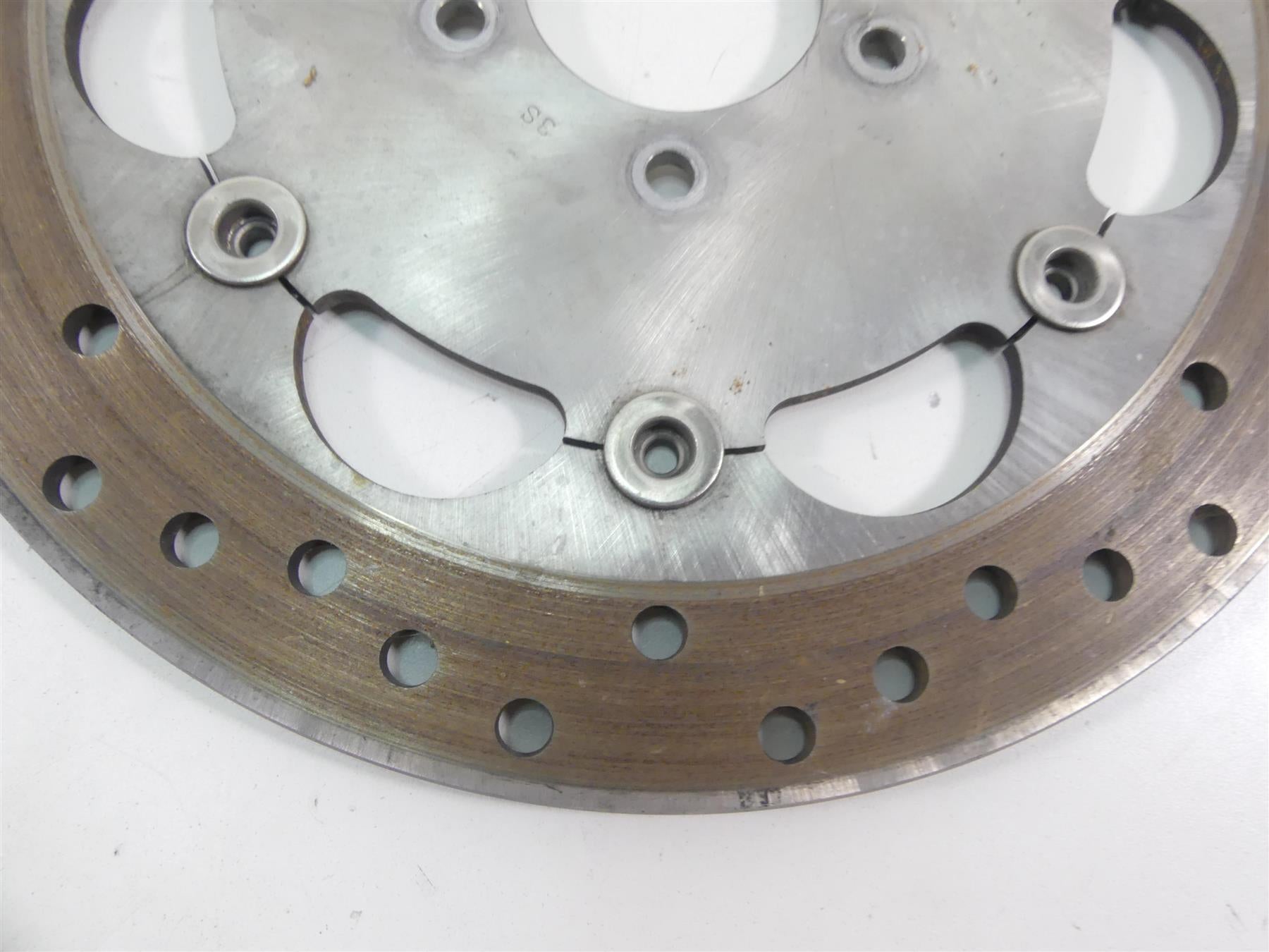 2014 Harley Dyna FXDF Fat Bob Front Brake Rotor Disc Set 46717-10 {{ shop.shopifyCountryName }} - Mototech271