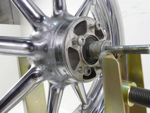 2007 Harley FLHTCU SE CVO Electra Glide Front 9 Spoke Chrome Wheel 16x3 43539-08 | Mototech271
