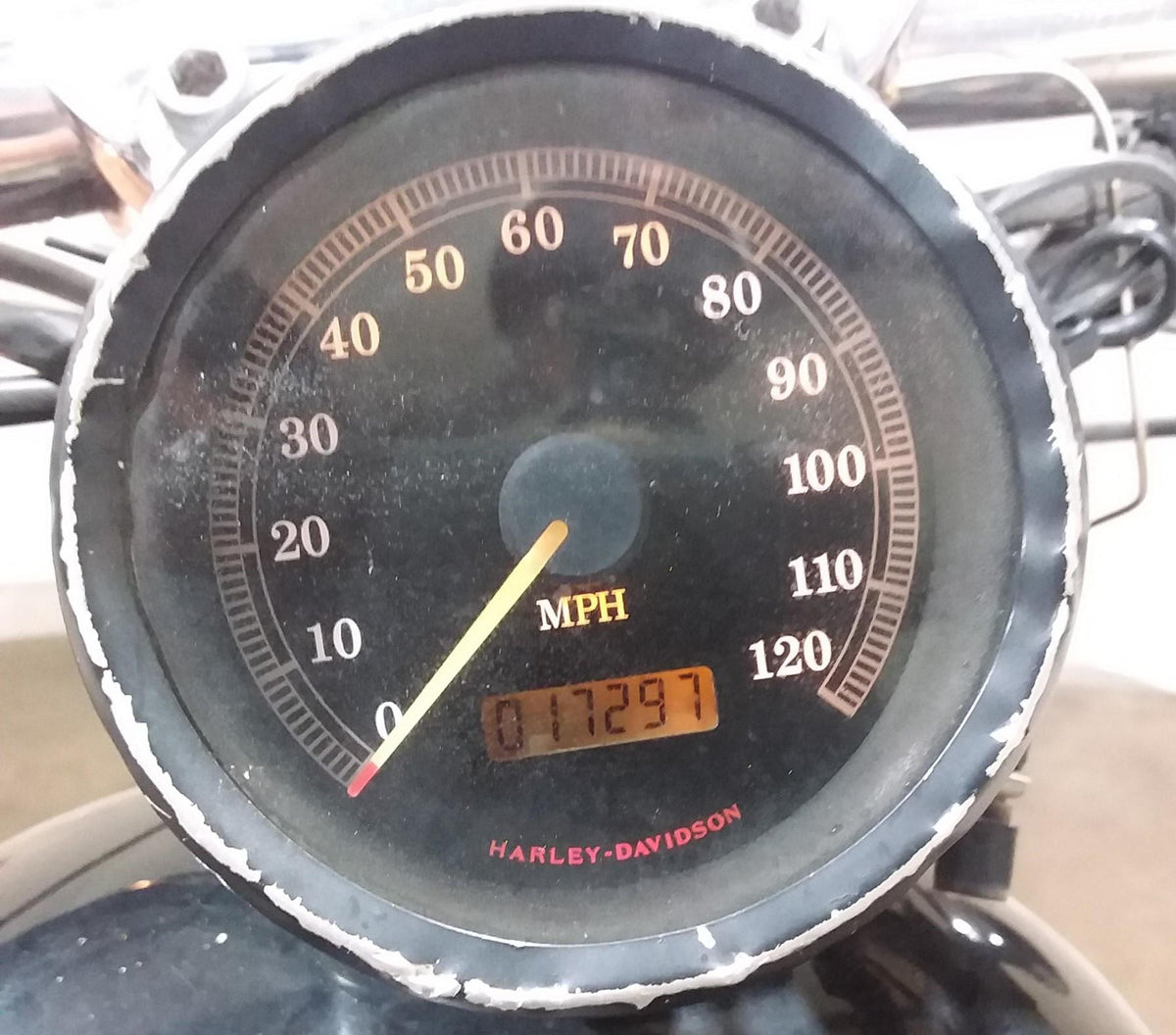 1999 Harley Davidson Sportster XL1200 Gauges Speedometer Instrument 17K 67283-99 {{ shop.shopifyCountryName }} - Mototech271