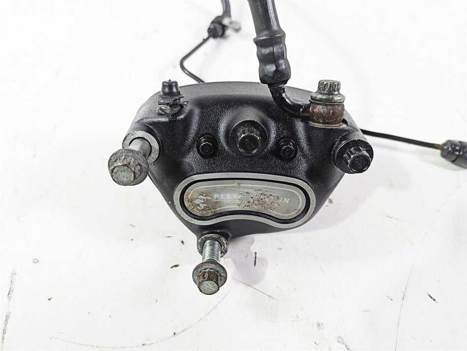 2007 Harley FXDWG Dyna Wide Glide Front Brake Caliper + Line 44046-00D {{ shop.shopifyCountryName }} - Mototech271