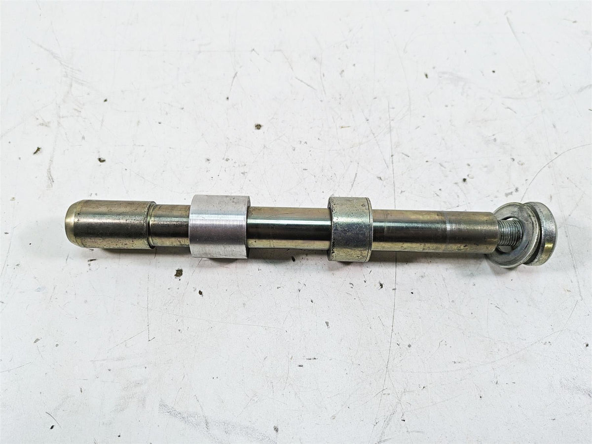 2009 Harley FXCWC Softail Rocker C Front Axle Wheel Spindle 25mm 41348-08 {{ shop.shopifyCountryName }} - Mototech271
