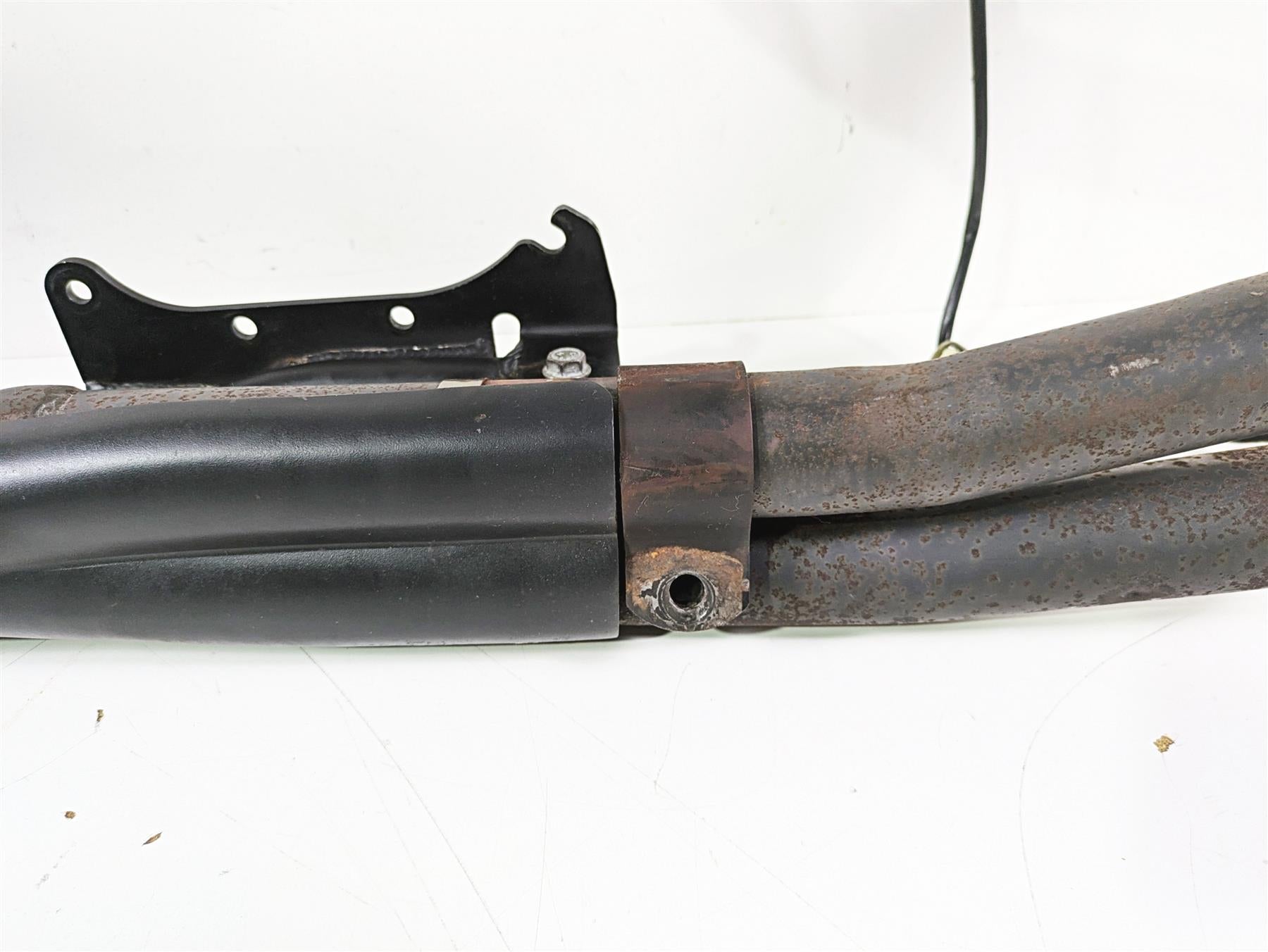 2015 Harley FXDL Dyna Low Rider Thunderheader 2 in 1 Black Exhaust System 1039B {{ shop.shopifyCountryName }} - Mototech271