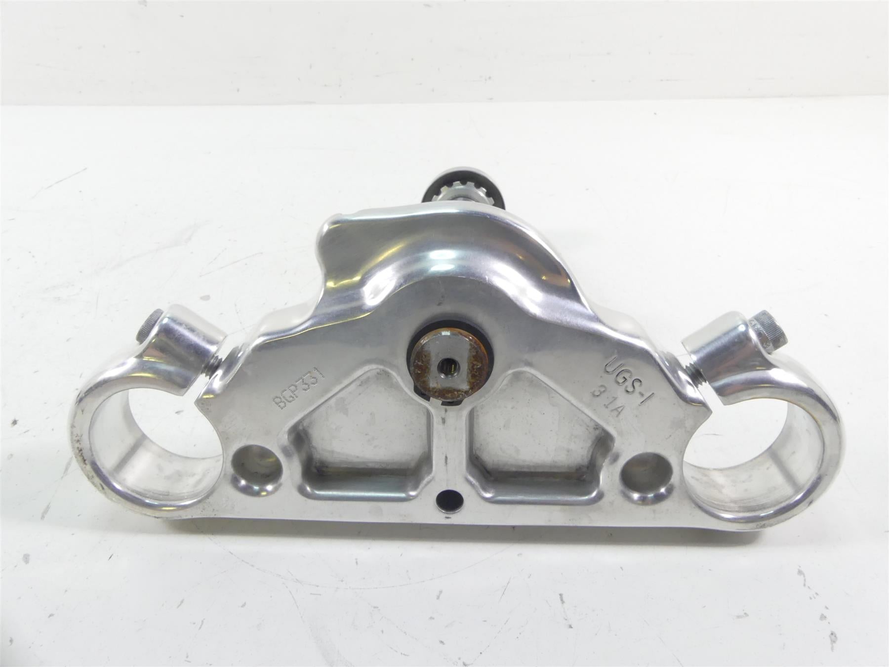 2014 Harley FXDL Dyna Low Rider Lower Triple Tree Steering Clamp 49mm 45539-08 {{ shop.shopifyCountryName }} - Mototech271