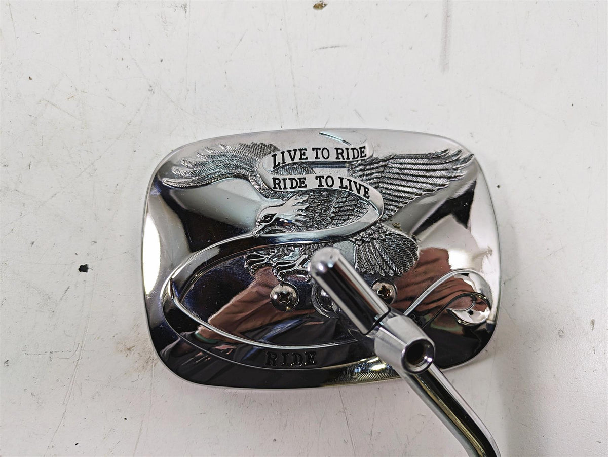 2006 Harley Softail FXSTSI Springer Live To Ride Chrome Mirror Set 91845-03B {{ shop.shopifyCountryName }} - Mototech271
