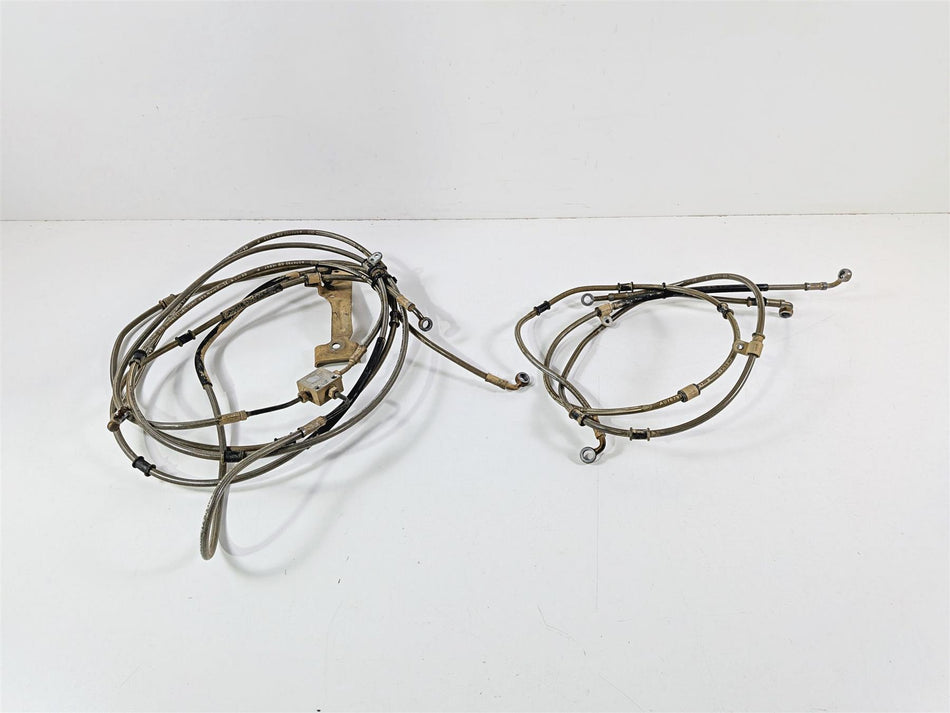 2019 Polaris RZR XP Turbo S Dynamics Front Rear Brake Line Set 1913310 1913311-Mototech271