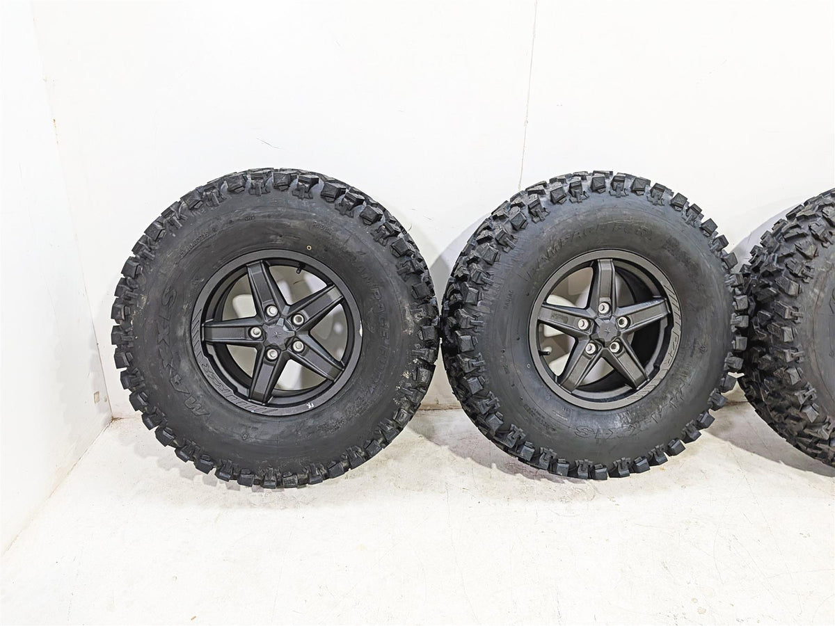 2022 Polaris RZR Turbo R Ultimate Wheel Tire Set Maxxis Rampage Fury 32x10R15 1525087 15x7-Mototech271