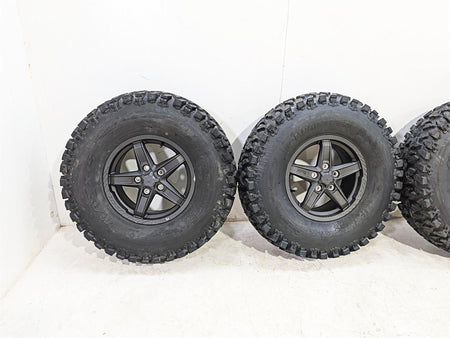 2022 Polaris RZR Turbo R Ultimate Wheel Tire Set Maxxis Rampage Fury 32x10R15 1525087 15x7-Mototech271