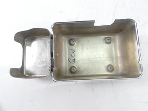 1995 Harley Dyna FXDL Low Rider Electrical Battery Chrome Cover Carrier 66347-91