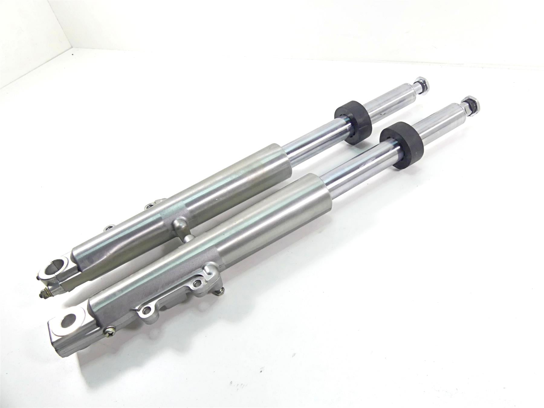 2003 Harley Touring FLHTCI E-Glide 100TH Front Fork Leg Set 41mm 46495-02A {{ shop.shopifyCountryName }} - Mototech271