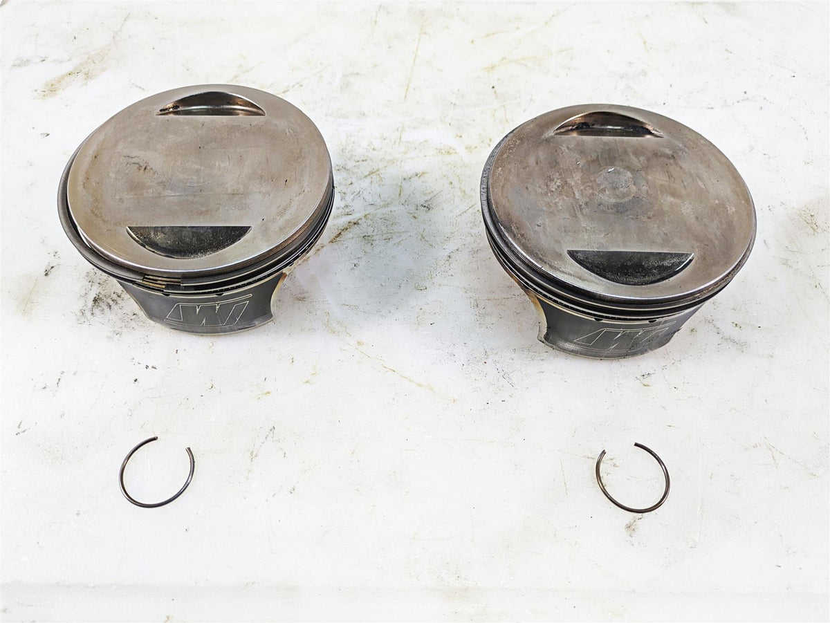 Wiseco 4" Forged Big Bore Twin Cam Piston Set 4918PS {{ shop.shopifyCountryName }} - Mototech271