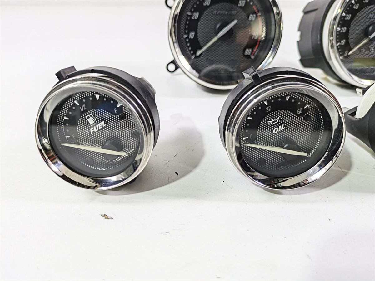 2011 Harley Touring FLHTCUSE CVO E-Glide Speedo Tacho Meter Gauges Set 70731-10 {{ shop.shopifyCountryName }} - Mototech271