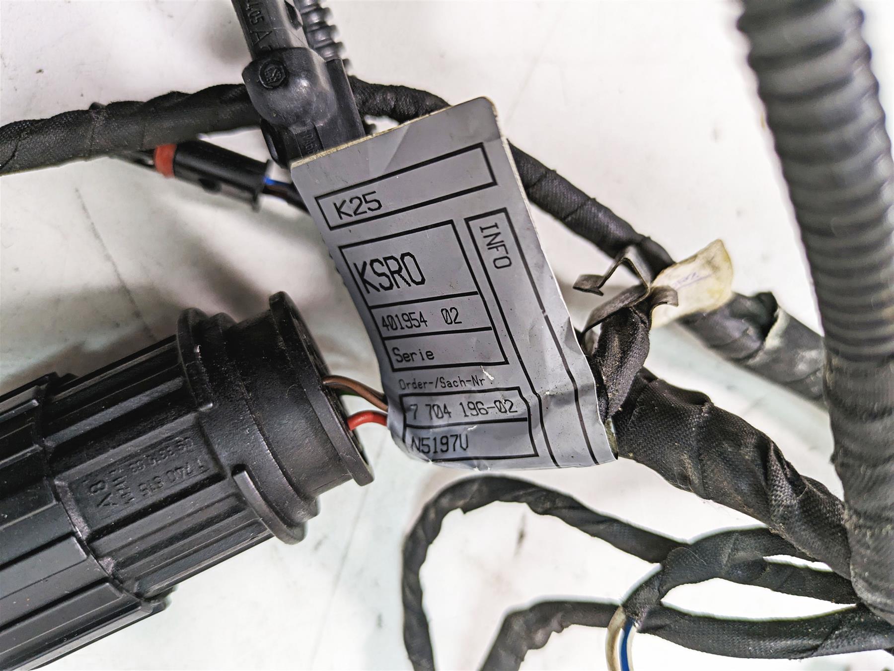 2007 BMW R1200GS K255 Adv K25 Main & Engine Wiring Harness - No Cuts 61117704196 {{ shop.shopifyCountryName }} - Mototech271