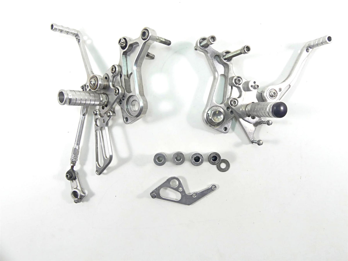 2012 Ducati Monster 1100 EVO Aluminum Left Right Rearset Footpeg Shifter Set {{ shop.shopifyCountryName }} - Mototech271
