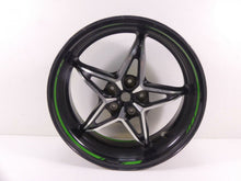 Load image into Gallery viewer, 2018 Kawasaki Ninja H2 ZX1002 SX SE Straight Rear Wheel Rim 17x6 49058-0696-60P
