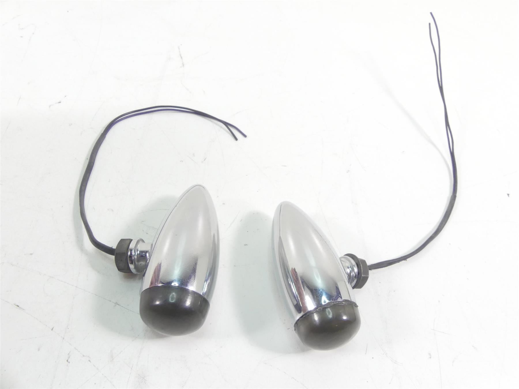 2008 Harley Softail FXSTB Night Train Rear Aftermarket Blinker Turn Signal Set {{ shop.shopifyCountryName }} - Mototech271