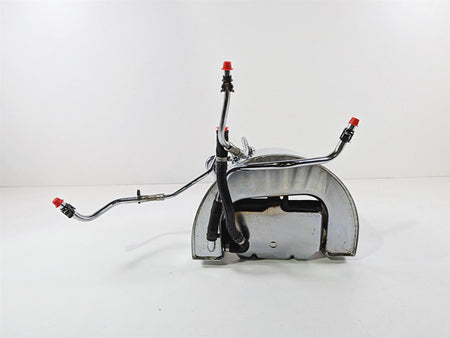 2005 Harley Softail FLSTFSE CVO Fat Boy Chrome Oil Tank & Lines 62498-00A-Mototech271