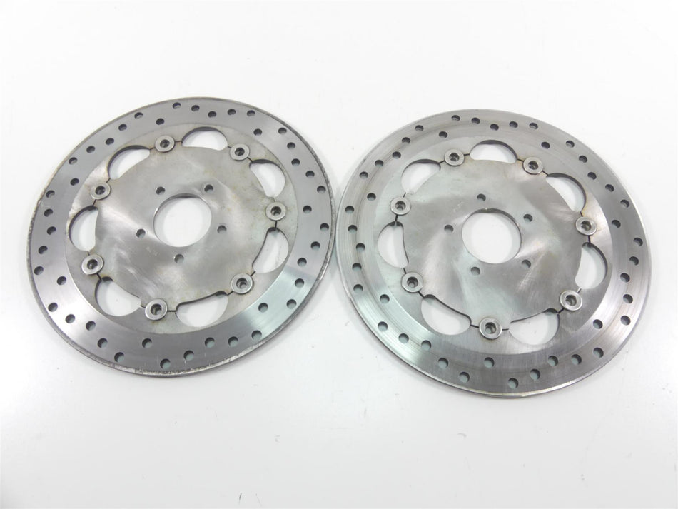 2014 Harley FXDF Dyna Fat Bob Sunstar Front Brake Rotor Disc Set 46717-10 {{ shop.shopifyCountryName }} - Mototech271