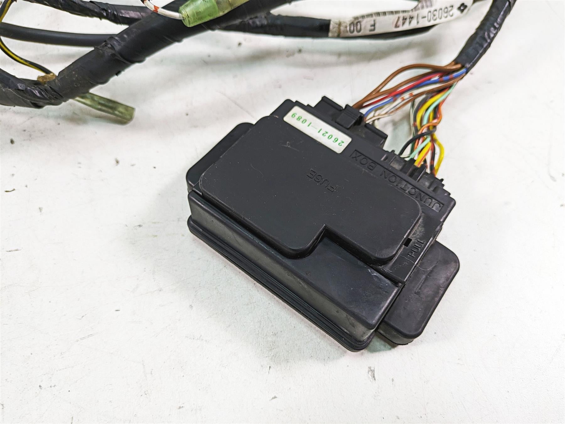1997 Kawasaki VN1500 Vulcan Wiring Harness Fuse Box - Read 26030-1447 26021-1089 {{ shop.shopifyCountryName }} - Mototech271