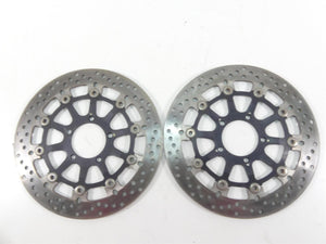 2008 Ducati Hypermotard 1100 Front Brembo Brake Rotor Disc Set 49240921A | Mototech271