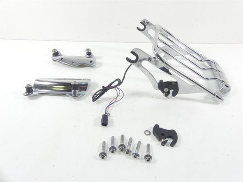 2012 Harley Touring FLHX Street Glide Air Wing Luggage Rack & Light 54283-09 | Mototech271